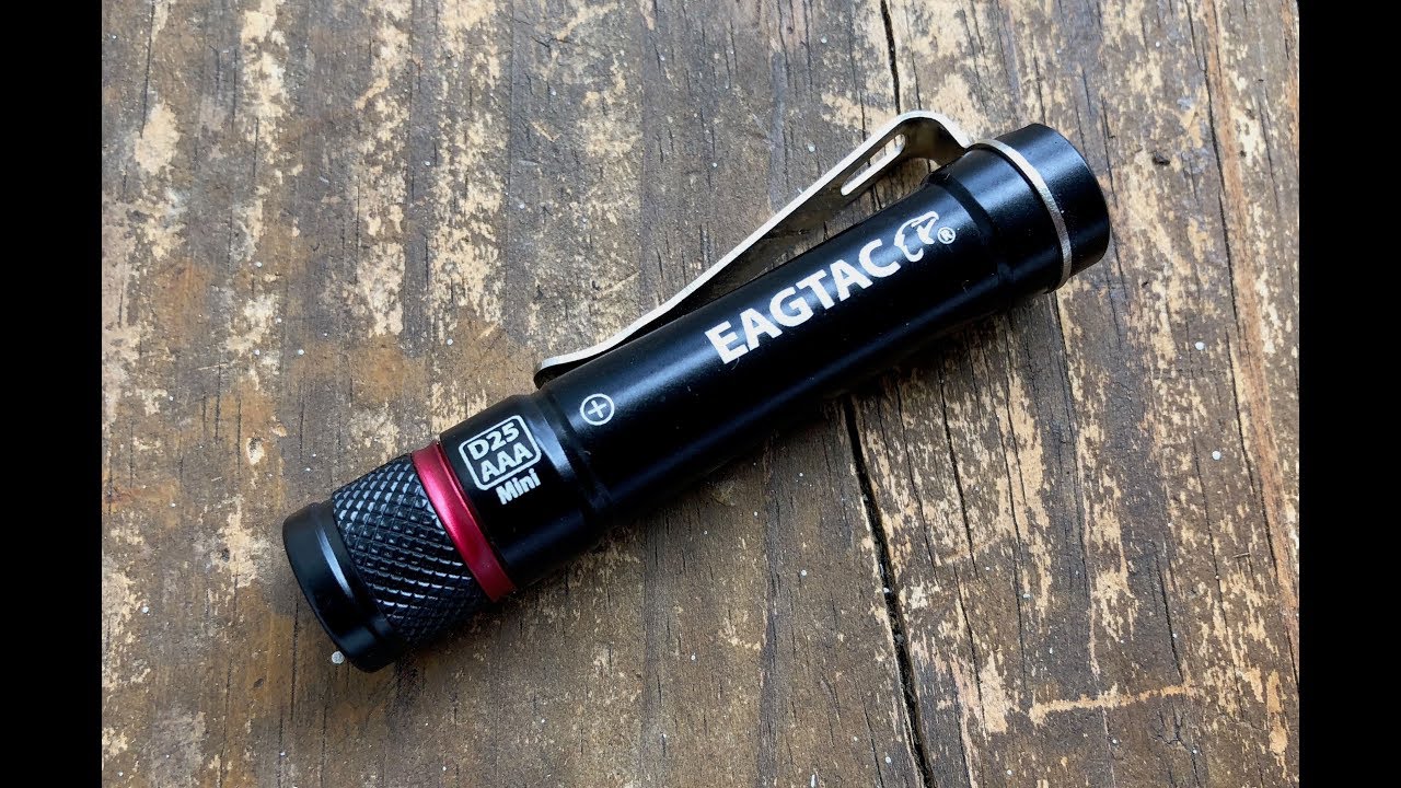 The EagTac D25AAA Flashlight: A Quick Shabazz Review
