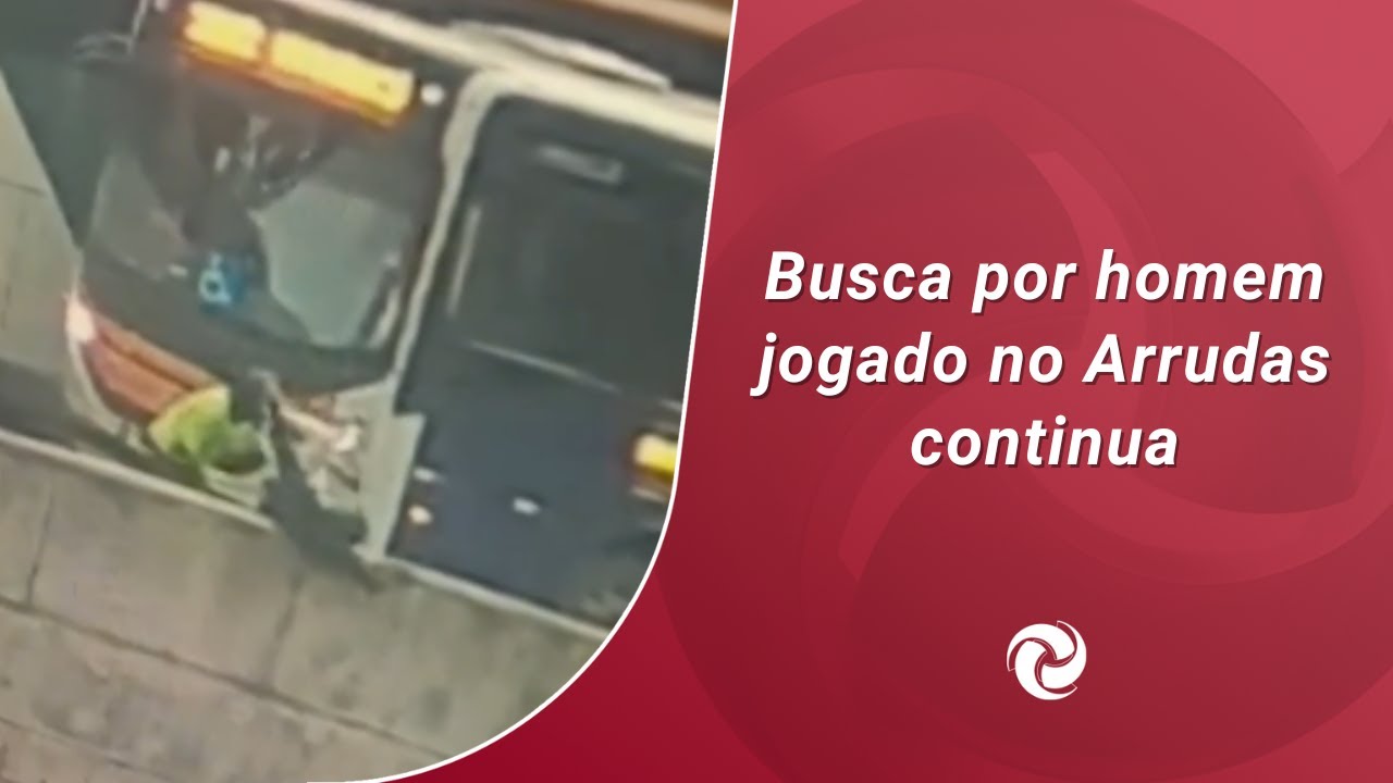 Busca por homem jogado no Arrudas continua