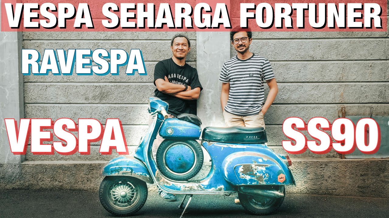 VESPA KOK 500 JUTA?! Vespa SS90 ft Ravespa - #BelajarVespa Ep. 1