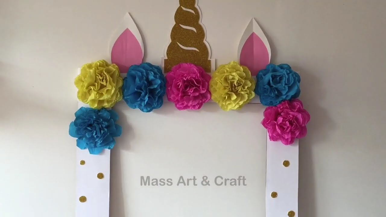 DIY UNICORN BIRTHDAY PARTY SUPPLIES | UNICORN BIRTHDAY IDEAS