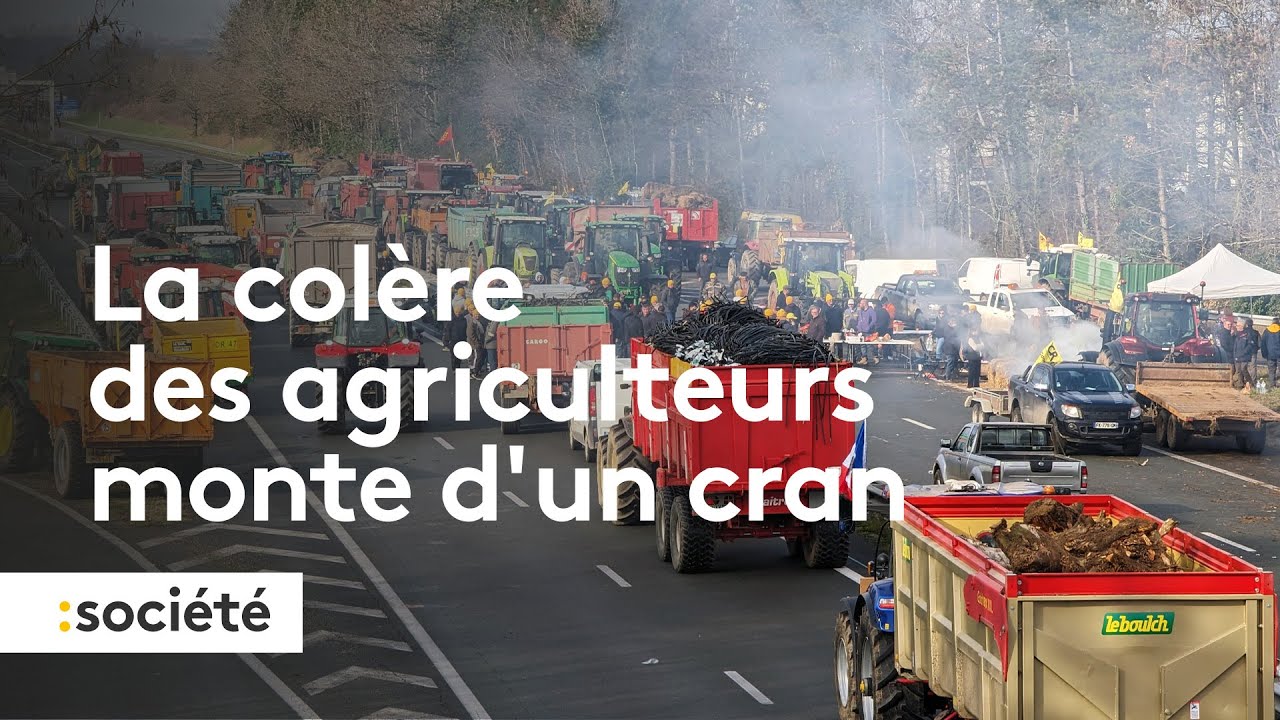 A Agen, la colère des agriculteurs monte d'un cran