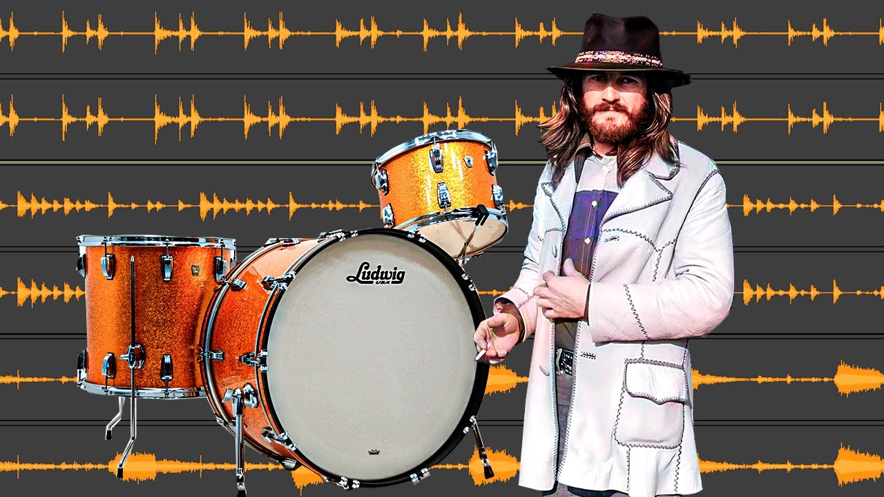 John Bonham - How Many More Times - isolated drums.