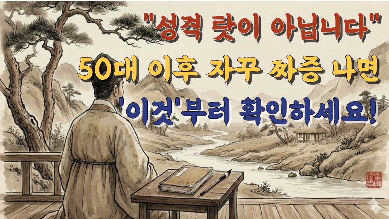 나이 들수록 성격 까칠해지는 진짜 이유? 뇌 과학자가 밝힌 '마음 근력'의 충격적 실체 I 정약용 l 삶의지혜 l 인생명언 l 인간관계 l 오디오북