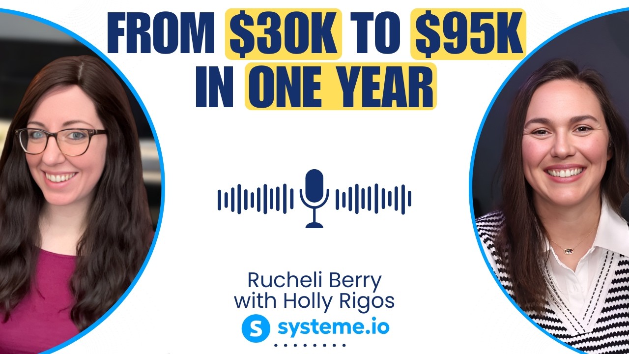 How This Mom of 4 Built a $95K Business in 15-Minute Chunks | A Systeme.io Success Story