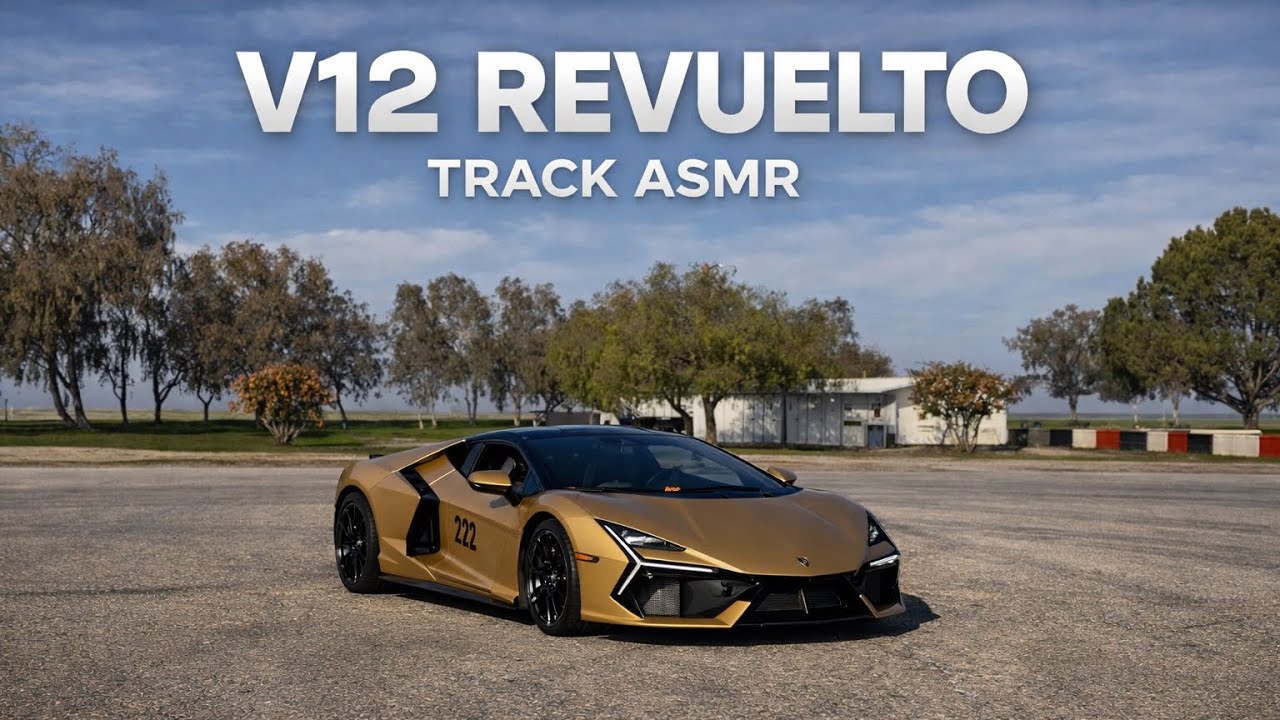 Lamborghini Revuelto V12 Track Sound (360 Camera)