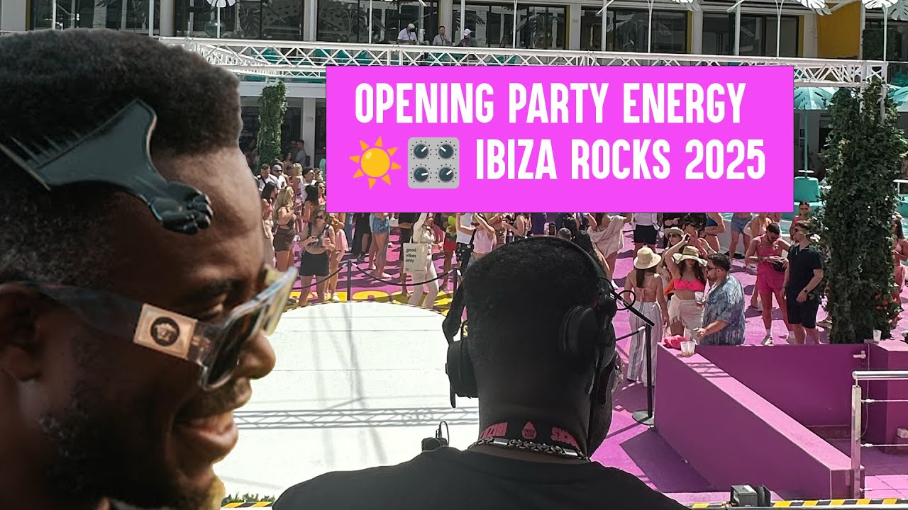 This DJ Brings The Summer To Life! -  Ibiza Rocks Hotel Opening 2025