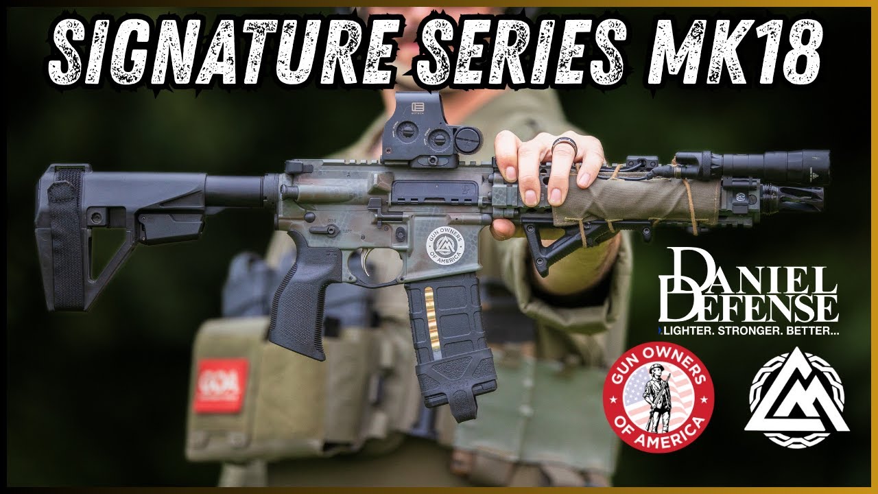 Серия Daniel Defense Signature Mk18 с GOA и Клинтом Морганом