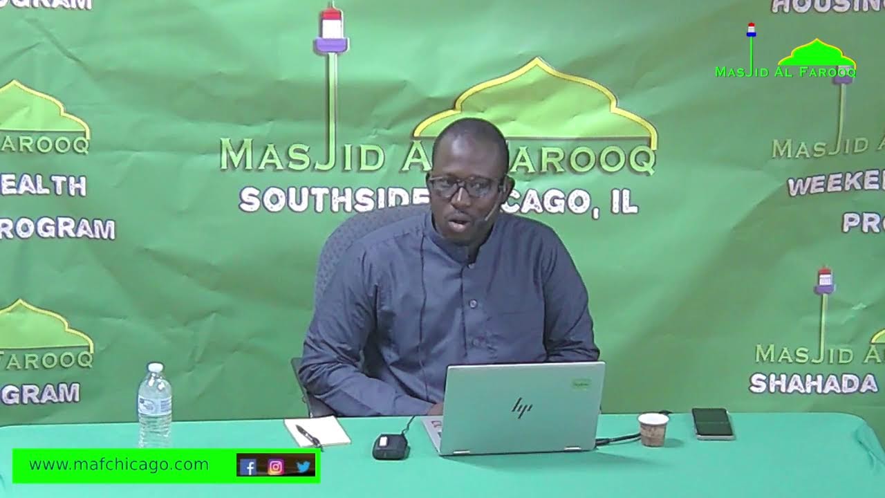 Masjid Al Farooq | Ramadan Lecture-  Live - 3/11/2026