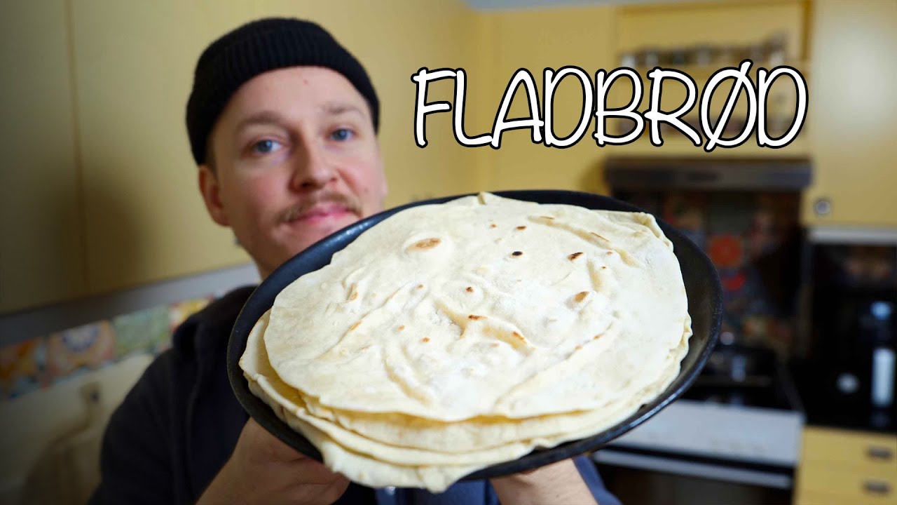 Hjemmelavet FLADBRØD – Perfekt til durum eller gyros
