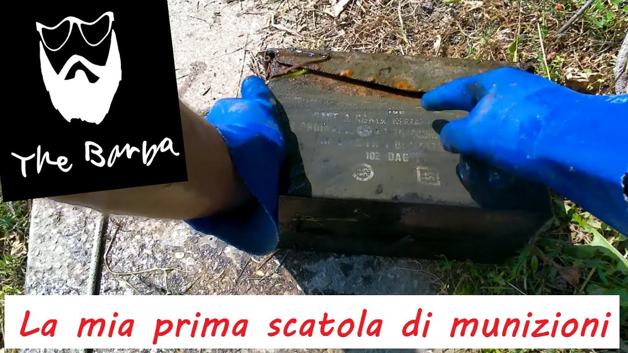 Magnet fishing e la mia prima scatola di munizioni