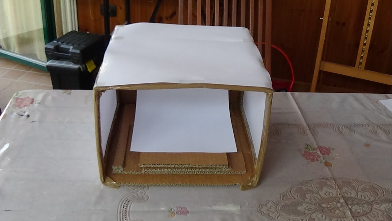 TUTORIAL LIGHT BOX come realizzare una light box in casa