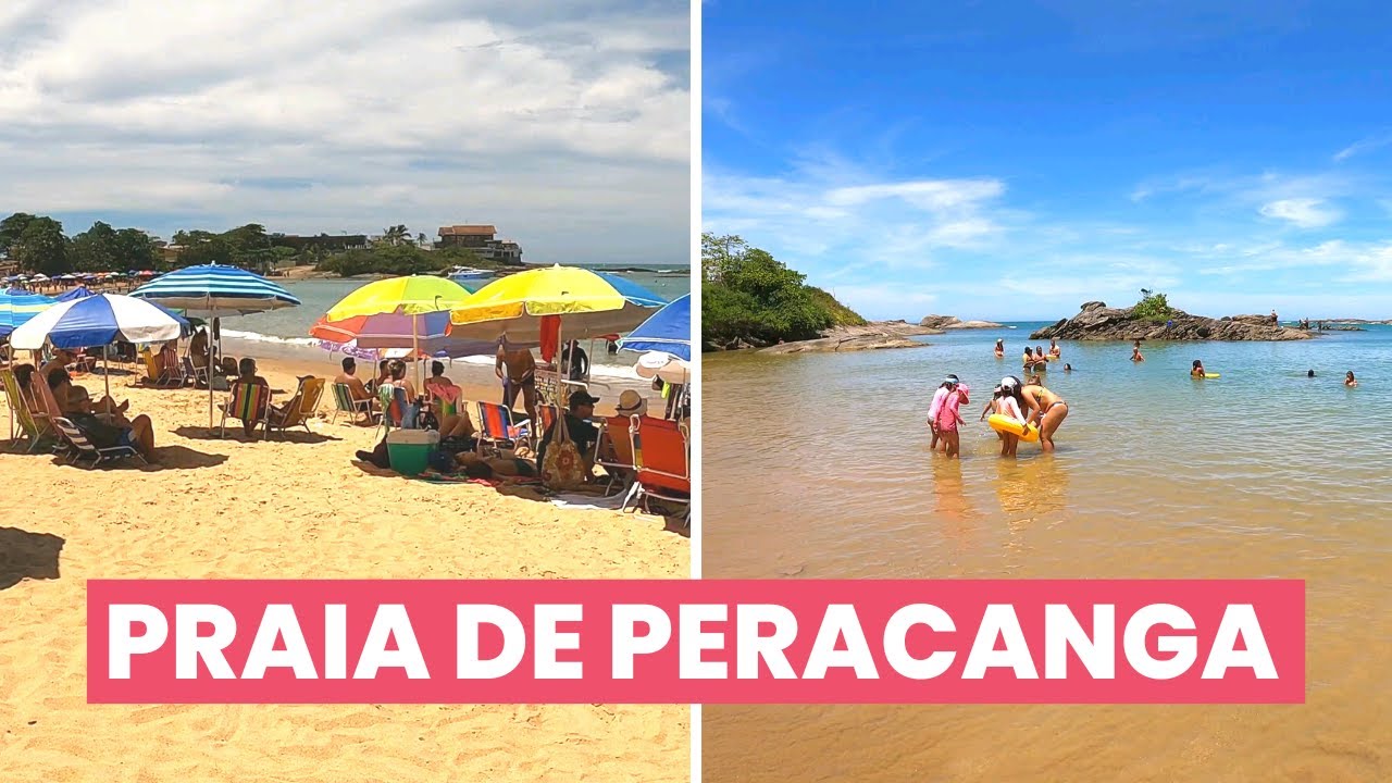 🏖️ PRAIA de PERACANGA, GUARAPARI - ES #guaraparivirtual @Guarapari Virtual