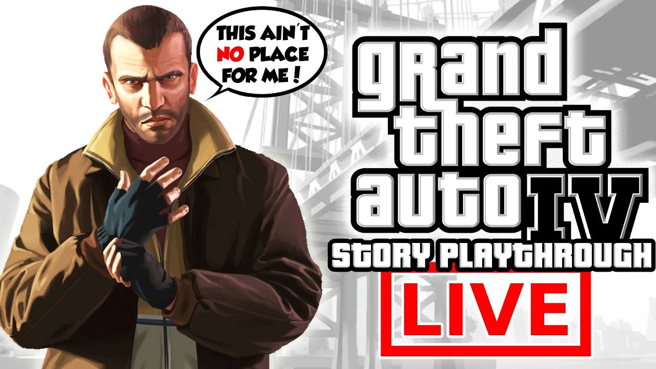 WELCOME TO THE CONCRETE JUNGLE!! - Grand Theft Auto IV STORY BEGINS (PC)