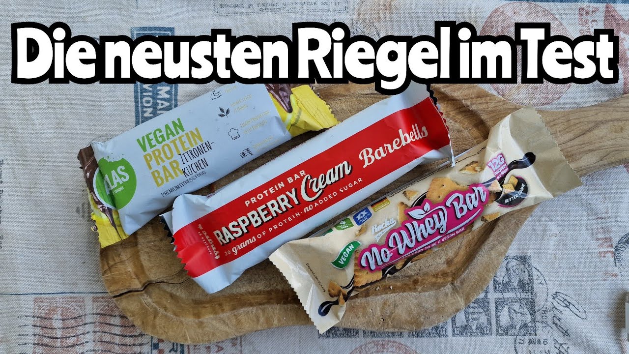 Drei Proteinriegel Highlights im Test | Rocka, Barebells, Atlas Smart Snacks