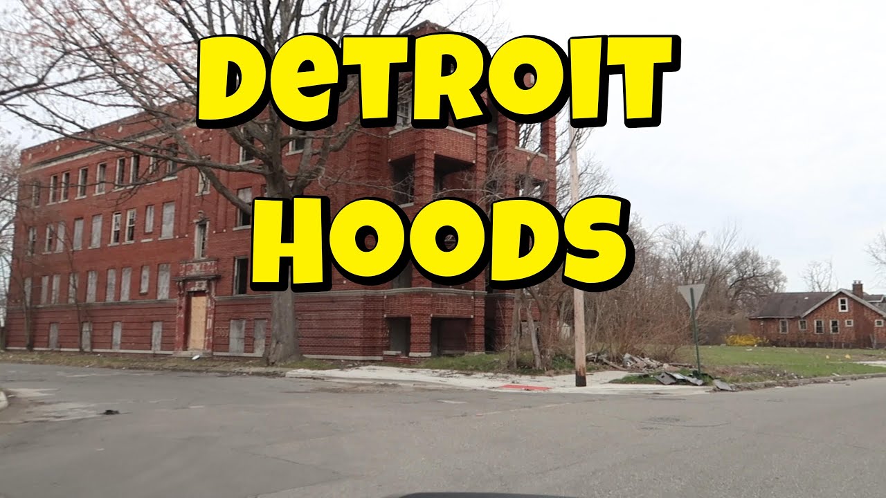 A BOMBED OUT DEPRESSED CITY / DETROIT MICHIGAN