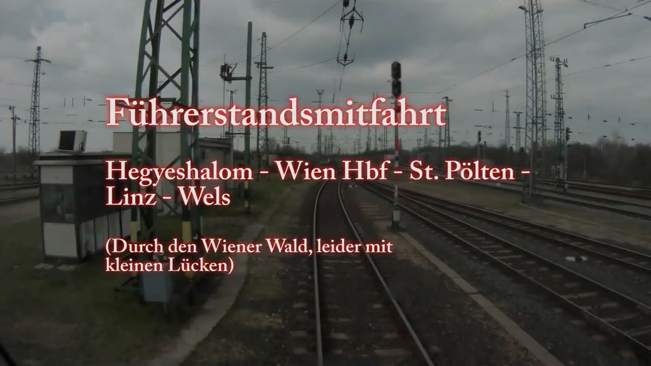 11 Jahre Rotausleuchtung! Hegyeshalom-Wien-Linz-Wels - Ein uraltes Video aus den Anfängen (reupload)