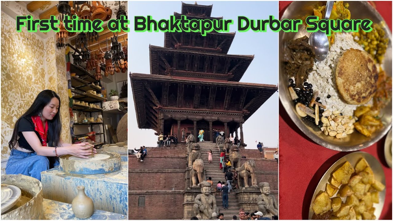 They got confused me as a foreigner | Bhaktapur Durbar Square | Pottery training center | kathmandu