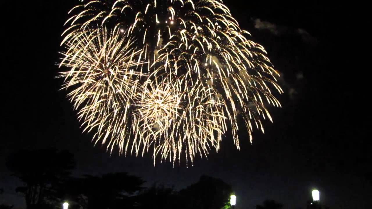Fourth of July Fireworks 2013 Fisherman's Wharf San Francisco California
