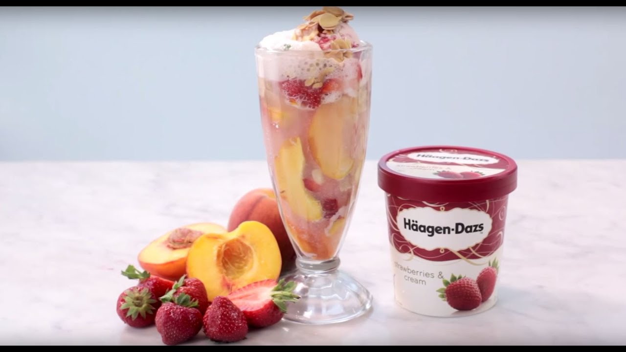 Chef Dan Doherty's Peach Melba Recipe - H&auml;agen-Dazs