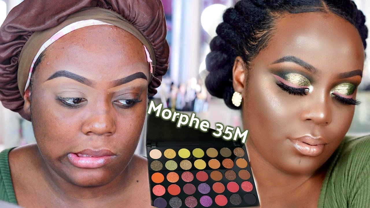 NEW Morphe Brushes 35M Boss Mood Palette| Review + Makeup Tutorial !