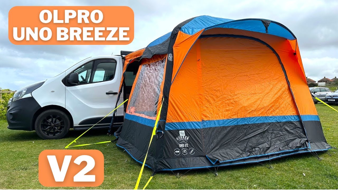 The ULTIMATE Drive Away Inflatable Campervan Awning - Olpro Uno Breeze V2