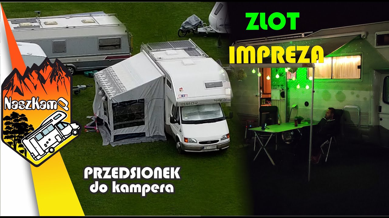 Zlot Nasza Dolina i nasz przedsionek do kampera ⛺️🏕  CARADO T449, T348 , ROLLER TEAM ZEFIRO PLUS