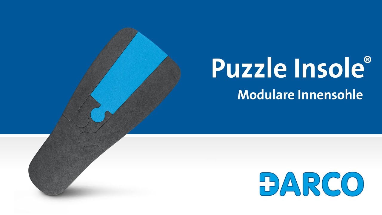 Puzzle Insole® - Modulare Innensohle zur plantaren Druckumverteilung