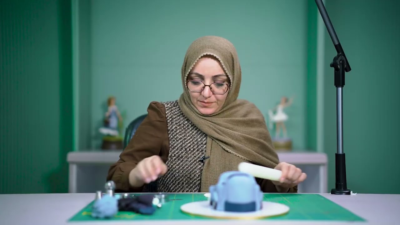 آموزش تاپر ماشین بدون یونولیت | سبک‌سازی حرفه‌ای و مرحله‌به‌مرحله (قسمت10#دکورکیک##cakedecorating