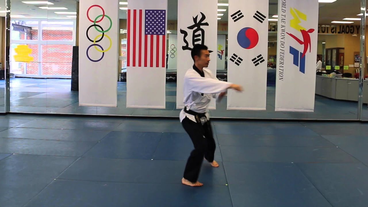 10gup - White Belt - Kibon Hana performed at full speed