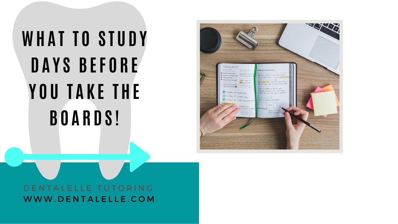 What To Know 2 Days Before You Take The Board Exam for Dental Hygiene Students