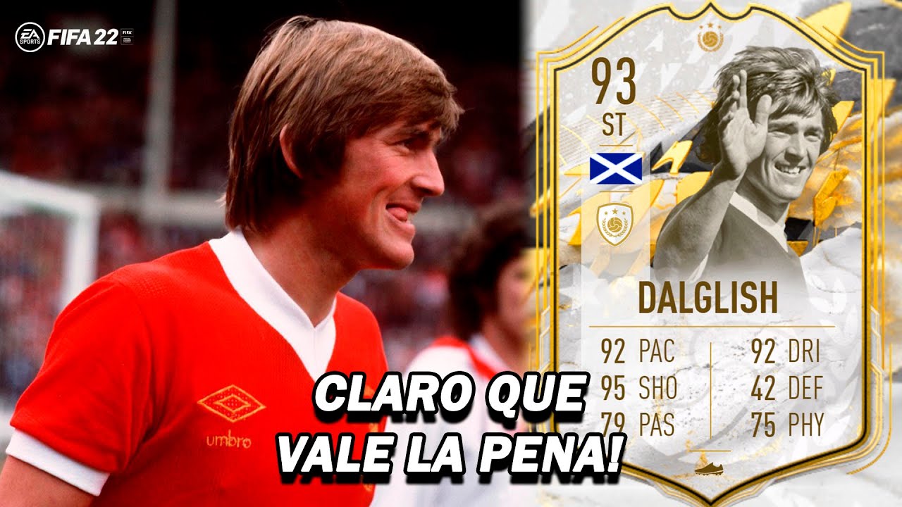 ¡SI VAS POR ÉL, NO TE ARREPENTIRÁS! 93 DALGLISH FIFA 22 ICON MOMENTS SBC PLAYER REVIEW | SWAPS 3