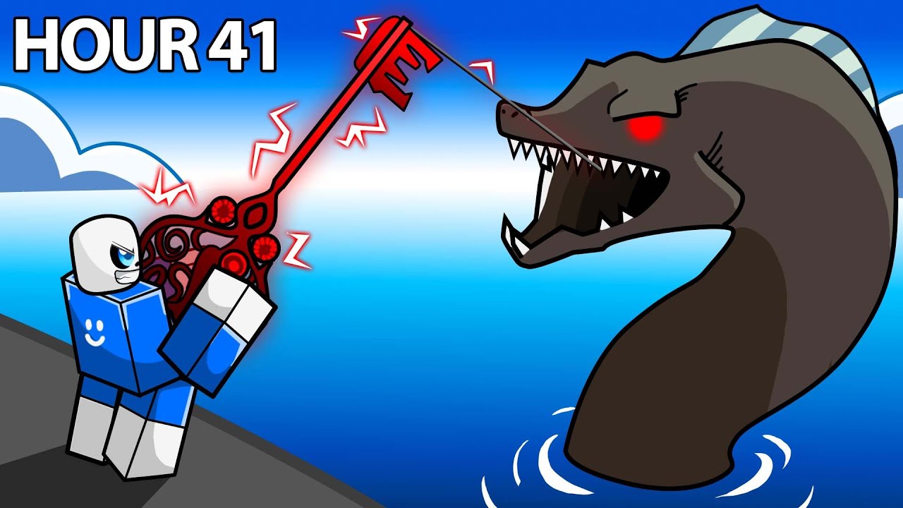 I Spent 41 Hours Getting The No-Life Rod in Roblox Fisch