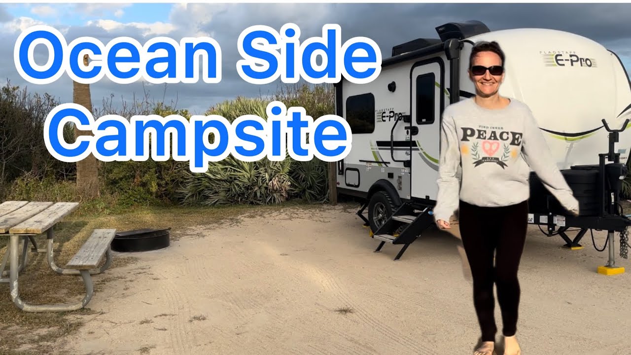 Gamble Rogers State Park Adventure in Flagler Beach Florida with my Flagstaff E-Pro #adventure