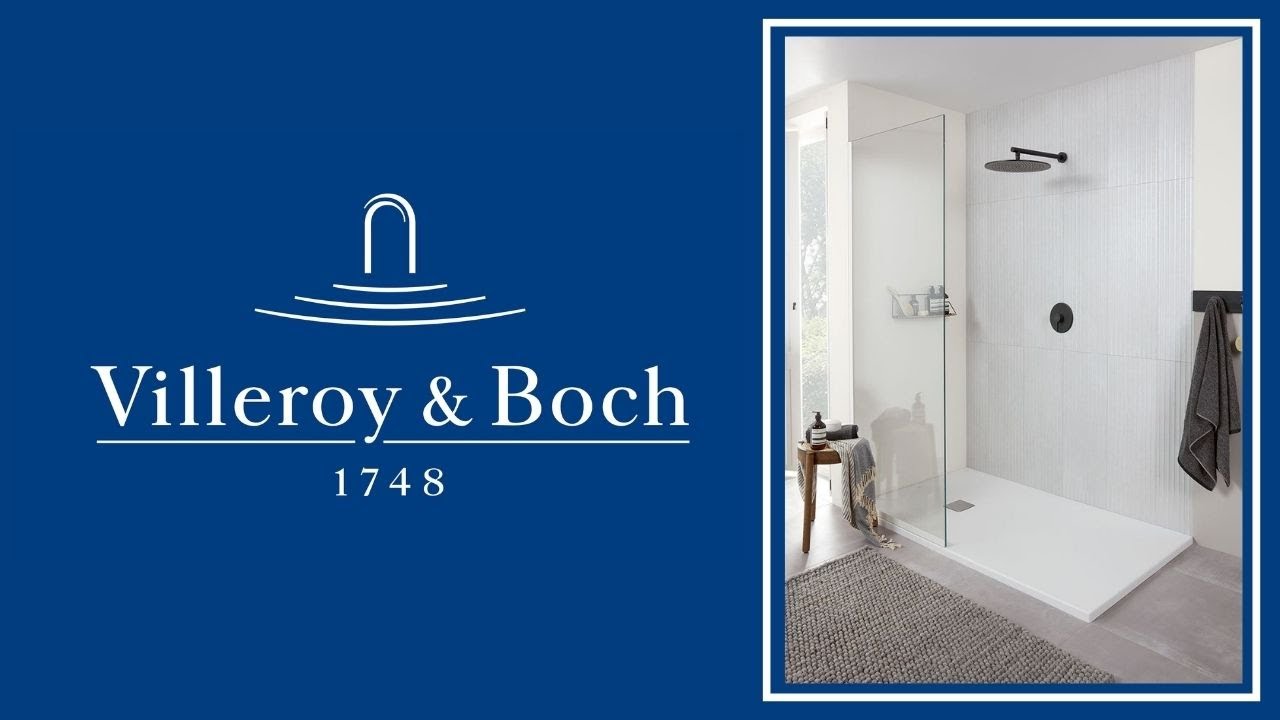 Installation du receveur douche Villeroy et Boch Planeo