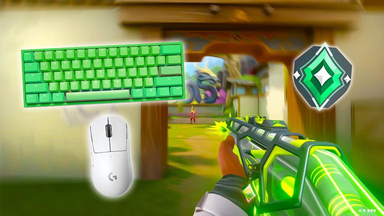 Valorant Chill😴Keyboard & Mouse ASMR 390Hz