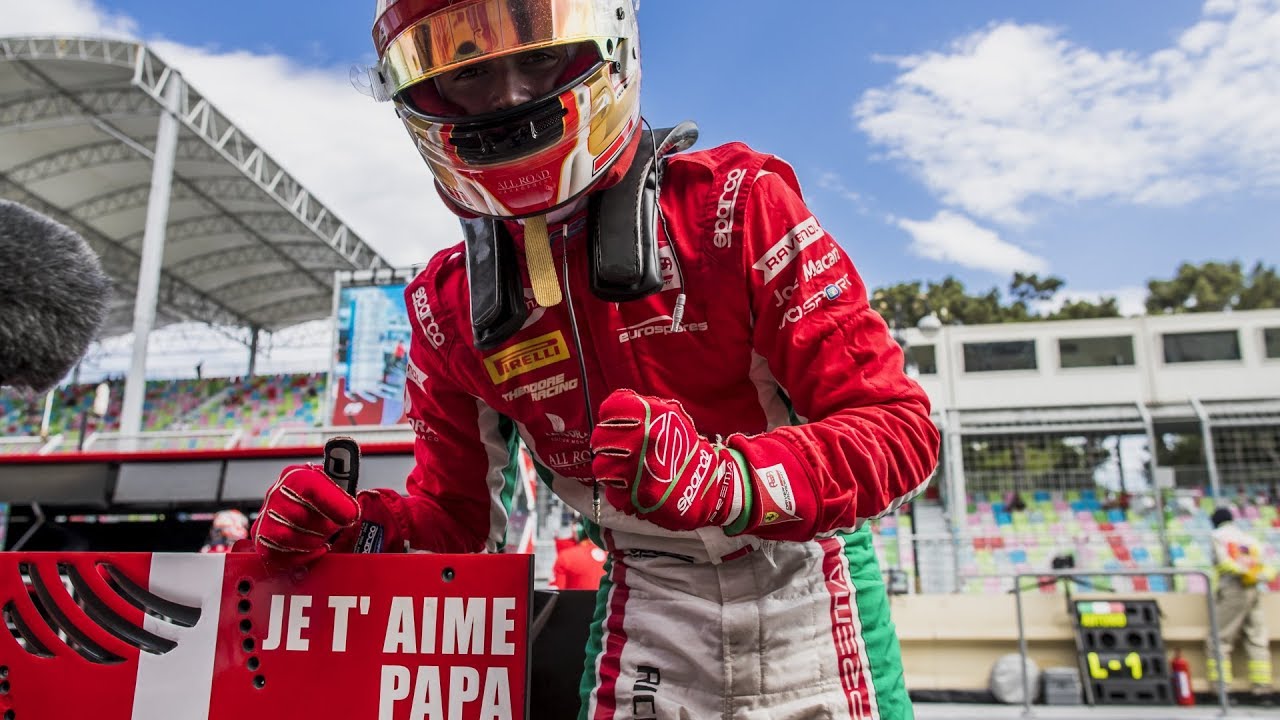 Charles Leclerc's Emotional F2 Weekend | 2017 Azerbaijan Grand Prix