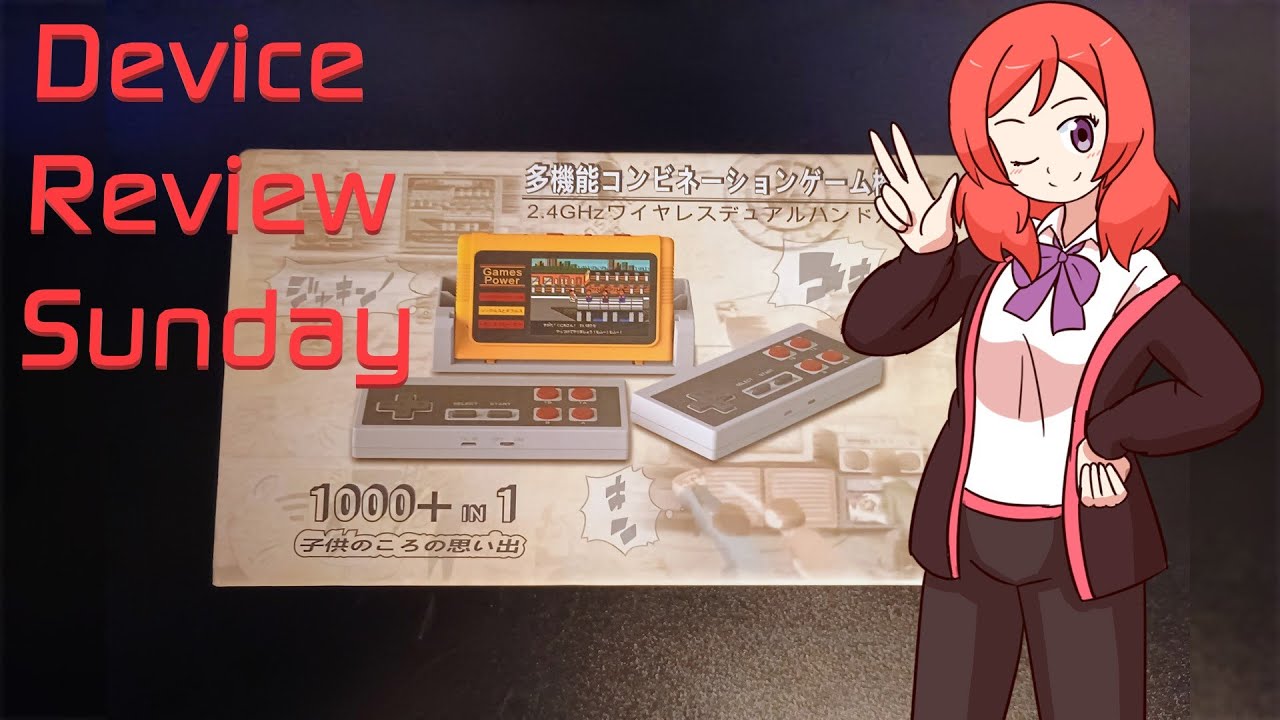 Device Review Sunday - 1000+ in 1 Handheld Game Console | RedHotMaki