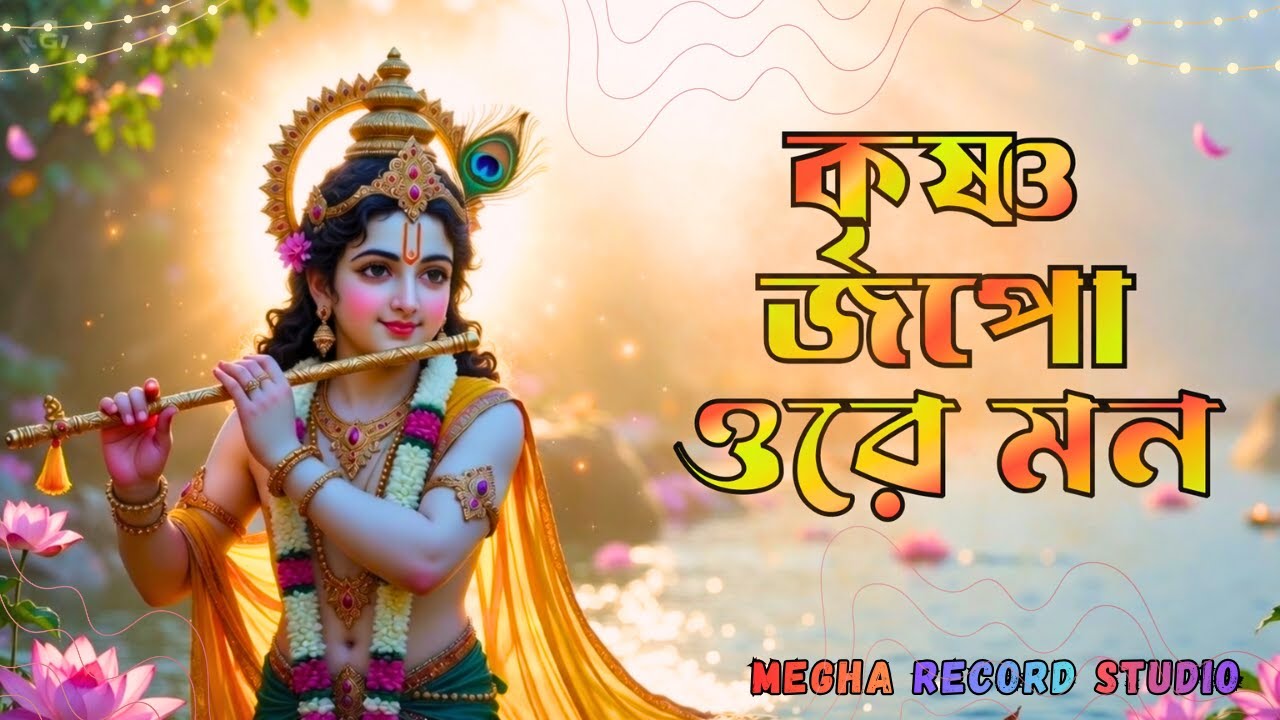 Krishna Japo Ore Mon (কৃষ্ণ জপো ওরে মন) | Bhakti Geet | New Bengali Song | MEGHA RECORD STUDIO