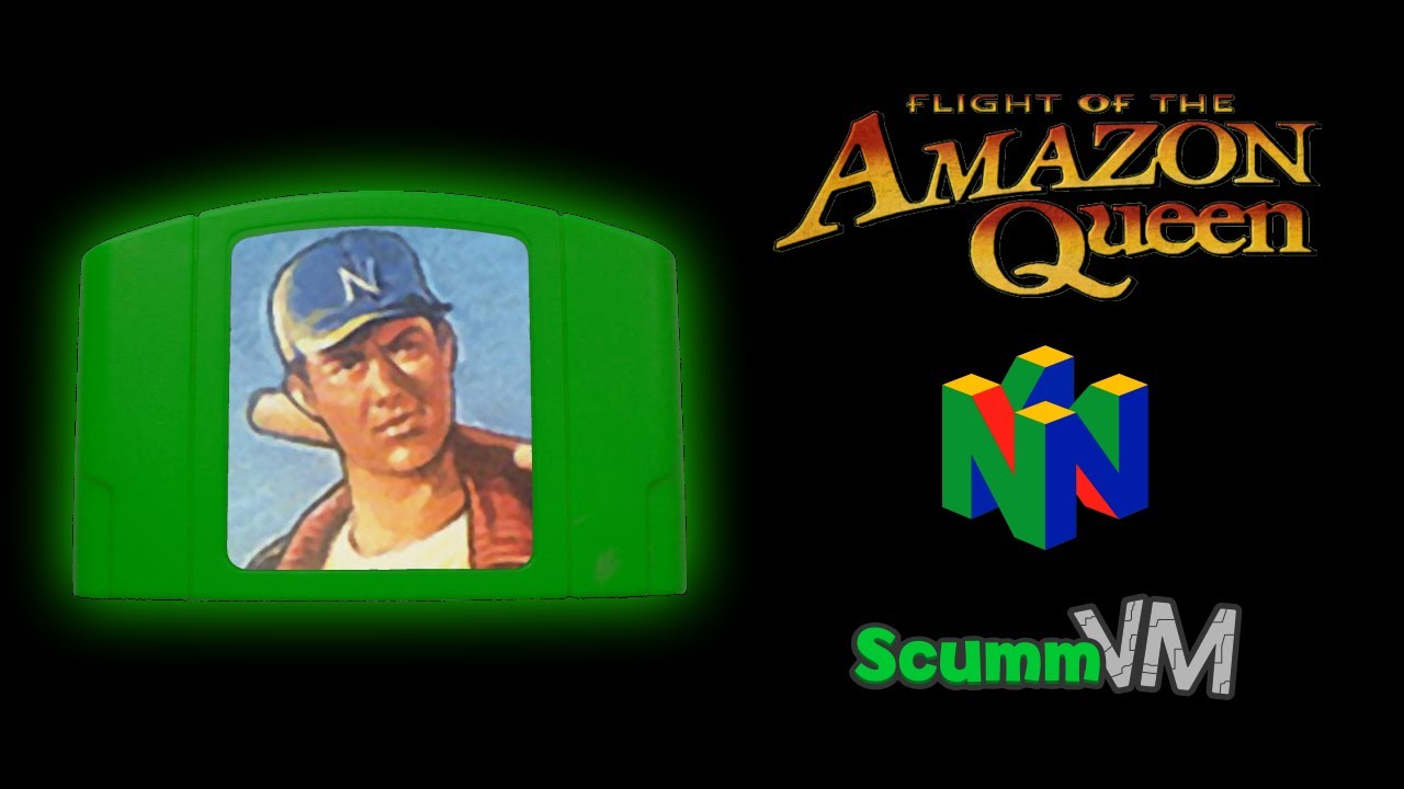[N64 ScummVM] Flight of the Amazon Queen (Talkie) - Longplay