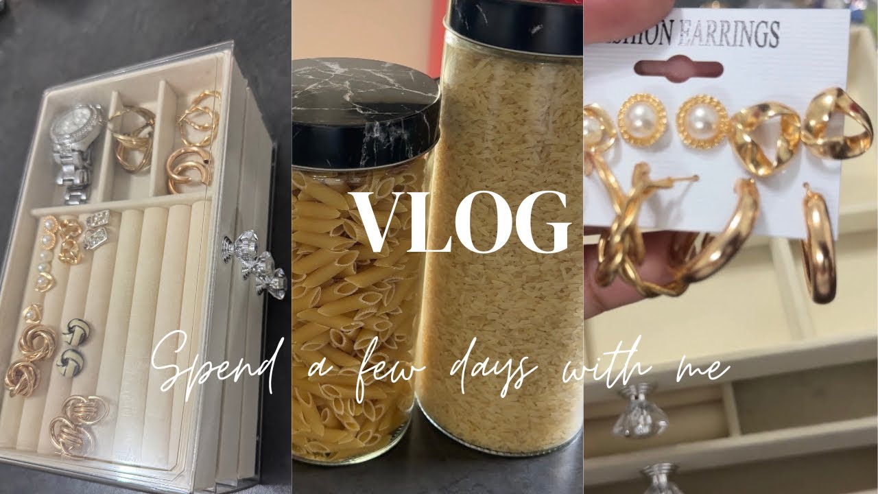 #vlog  EP6 2026 | Jewellery collection | Organising Jewellery Box | Mini pantry refills |SA YouTuber