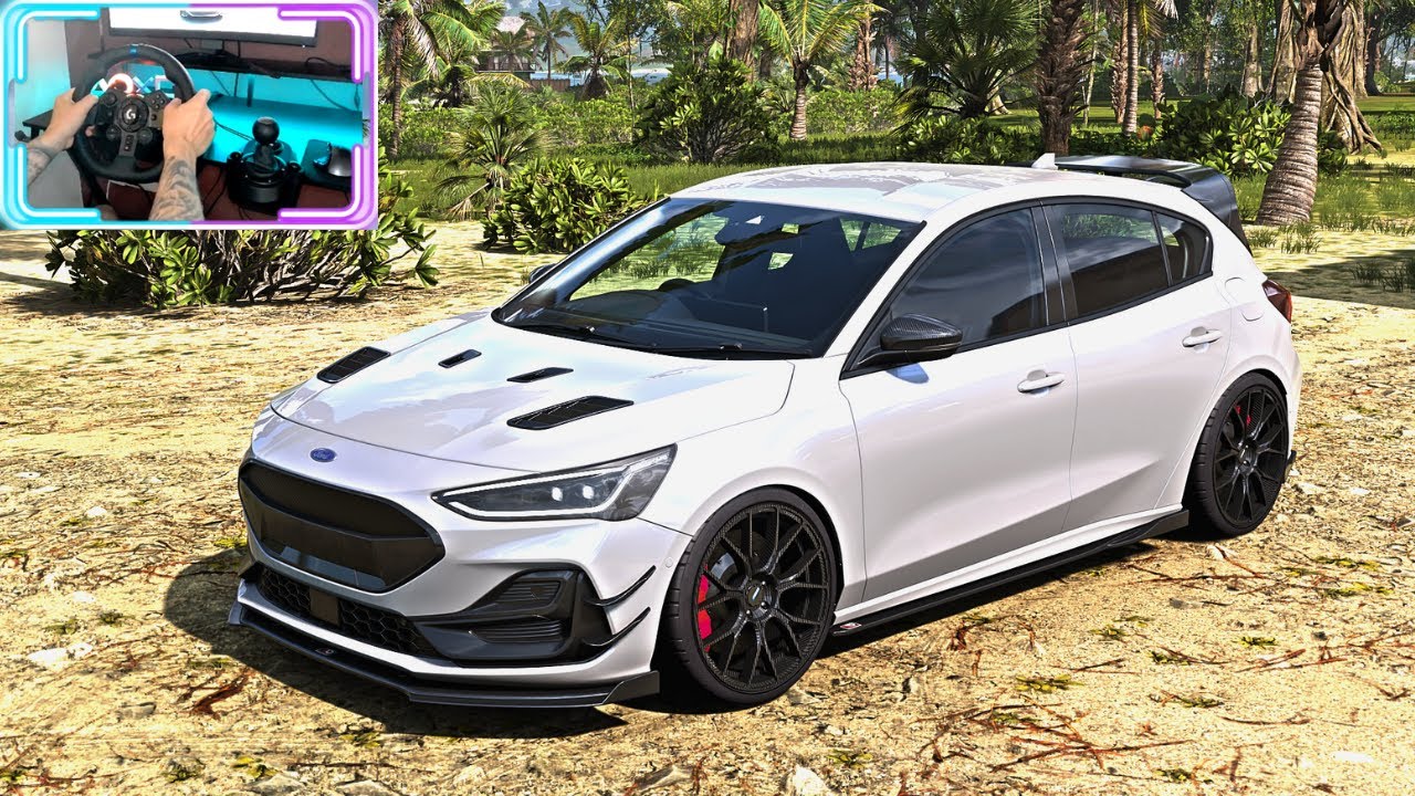 Ford Focus ST 2022 - Forza Horizon 5 / Logitech G923 Steering Wheel / 4K Gameplay