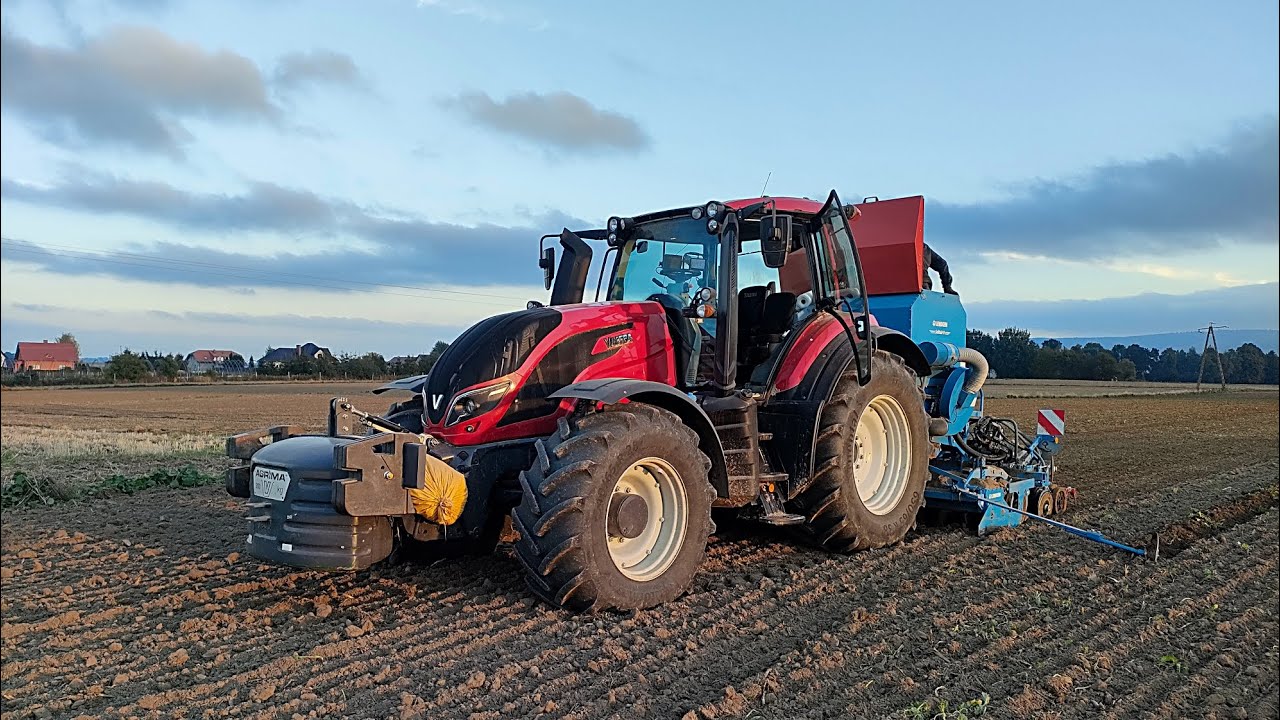 # oporowe Siewy pszenicy 🌾 2025💪#valtra♥️#Lemken🩵 #Chłopcy oporowcy świętokrzyskie 🫡