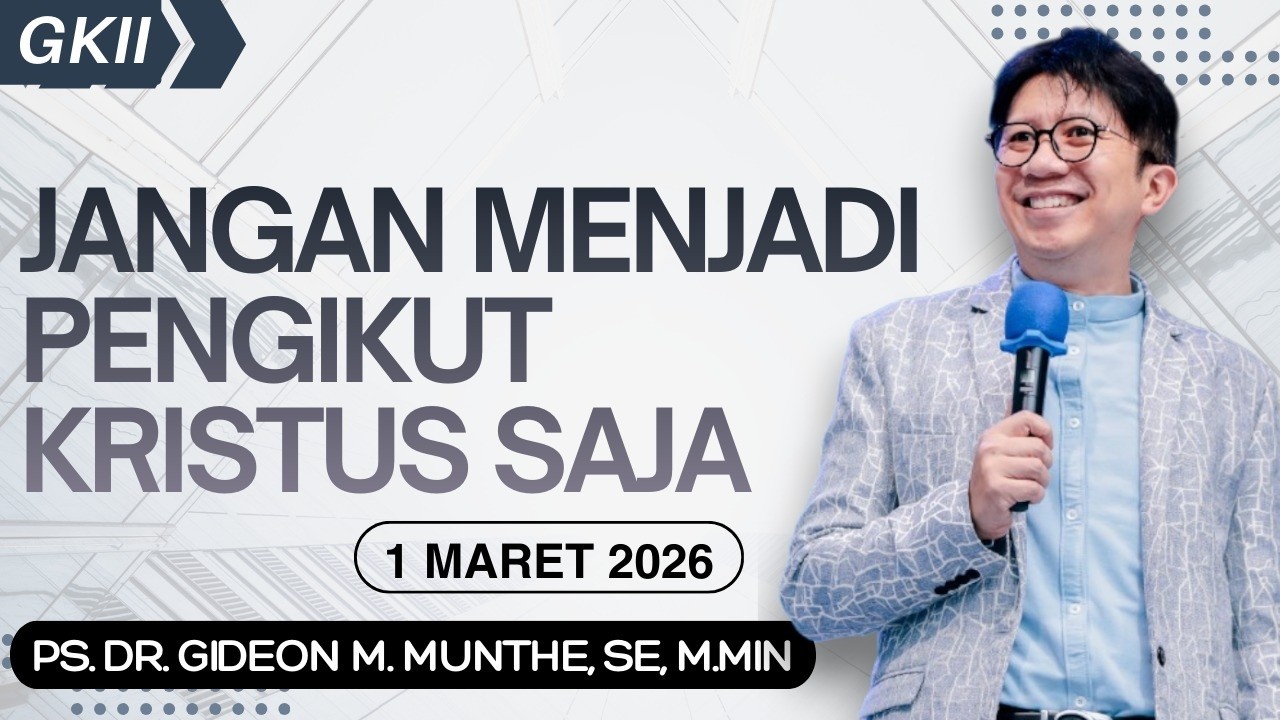 IBADAH RAYA UMUM I  | GKII PUSAT MEDAN | MINGGU, 1 MARET 2026