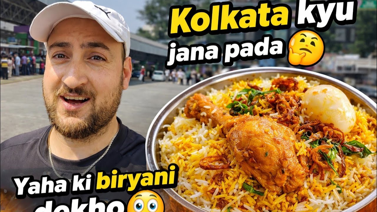 Kolkata kyu nikalna pada 🥰| yaha ki biryani dekho😳|  moose tv 