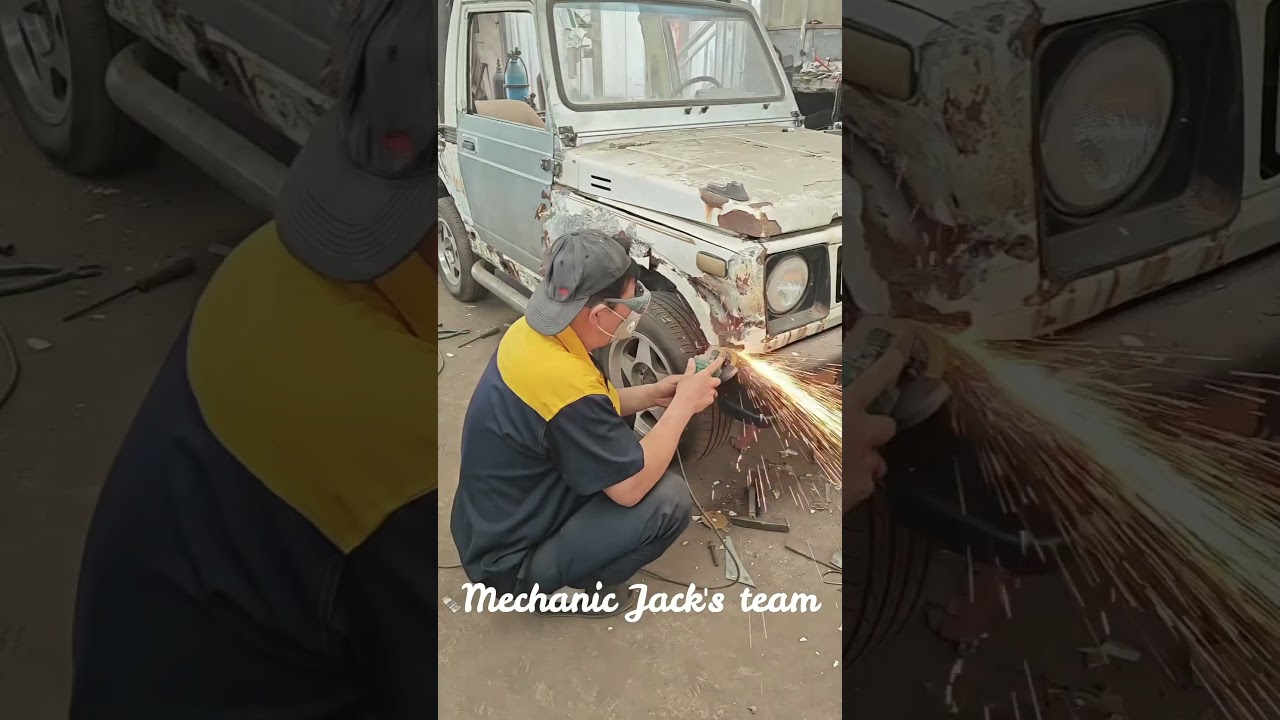 Rusty Pick Up Restoration 1