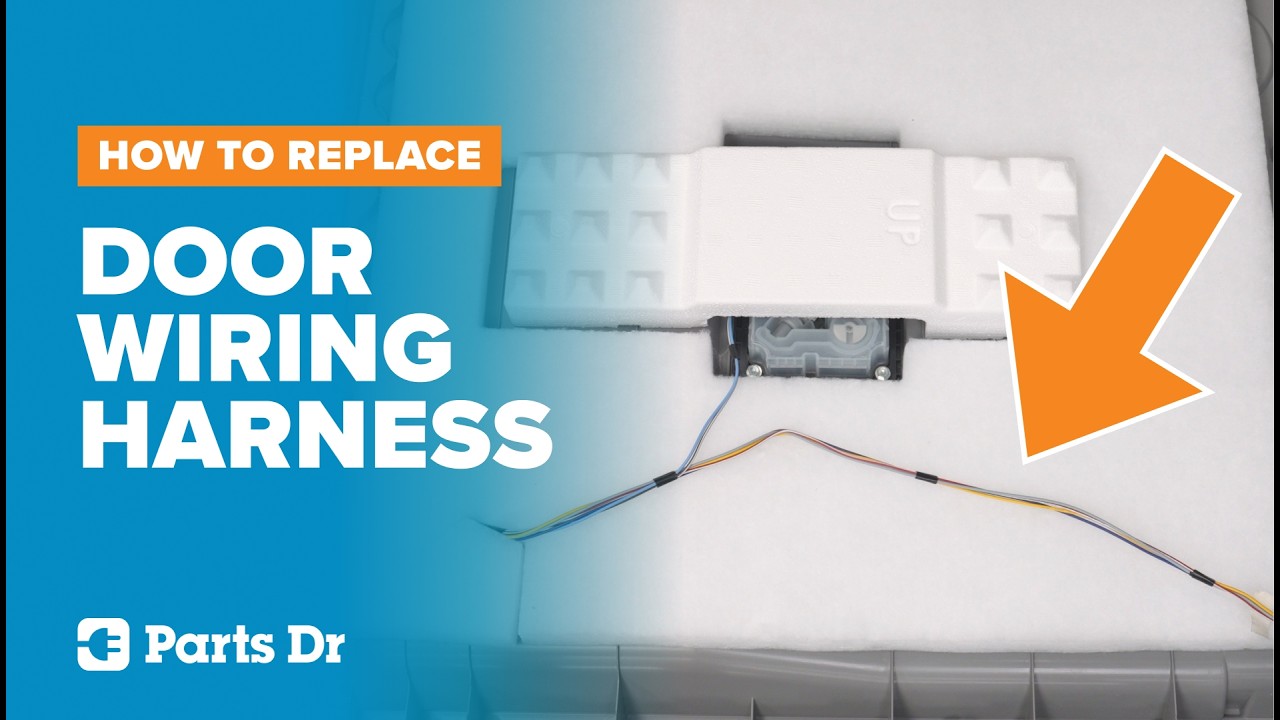 GE Dishwasher Door Wire Harness Replacement | Part WD21X32718 | Parts Dr | DIY Appliance Repair