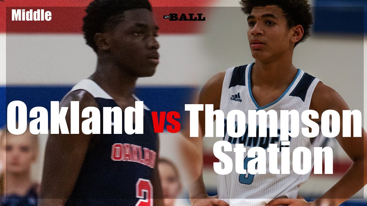 Middle School | Christmas Tournament : Oakland vs Thompson station