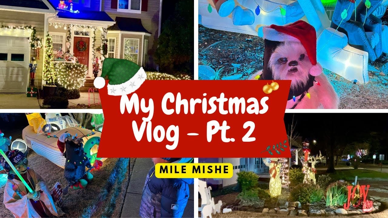 Christmas Day কিভাবে কাটালাম । Santa কি কি gift দিল। Bengali vlog। Holiday Lights Tour