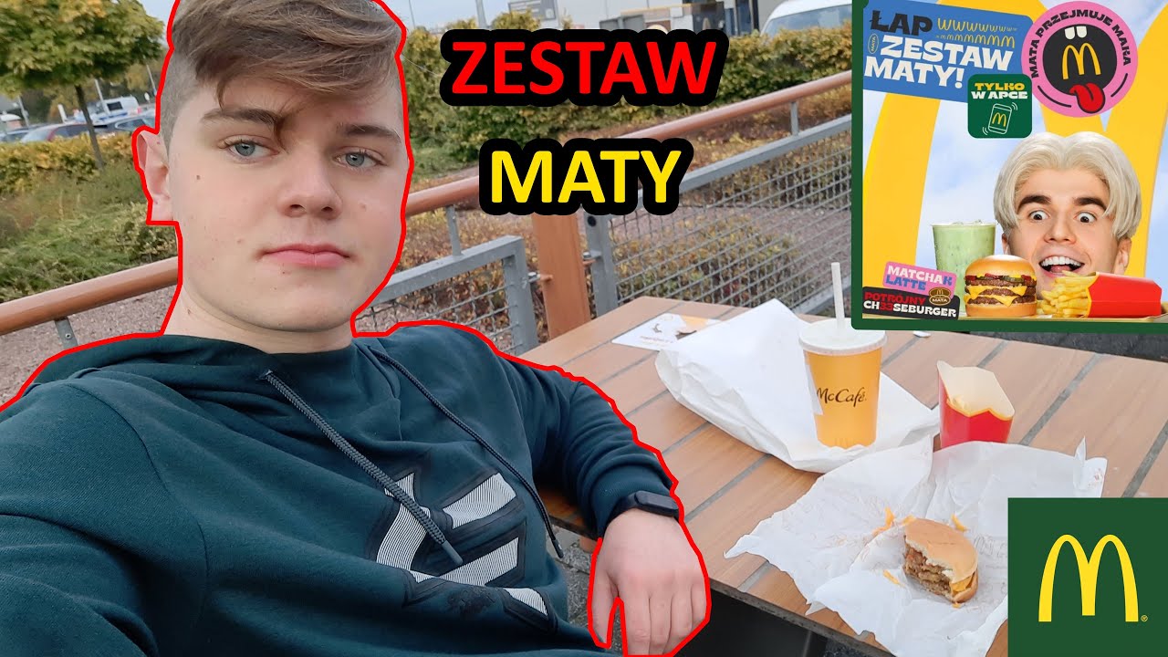ZESTAW MATY! - test, komentarz, opinia | McDonald's | VLOG z Grubym #92