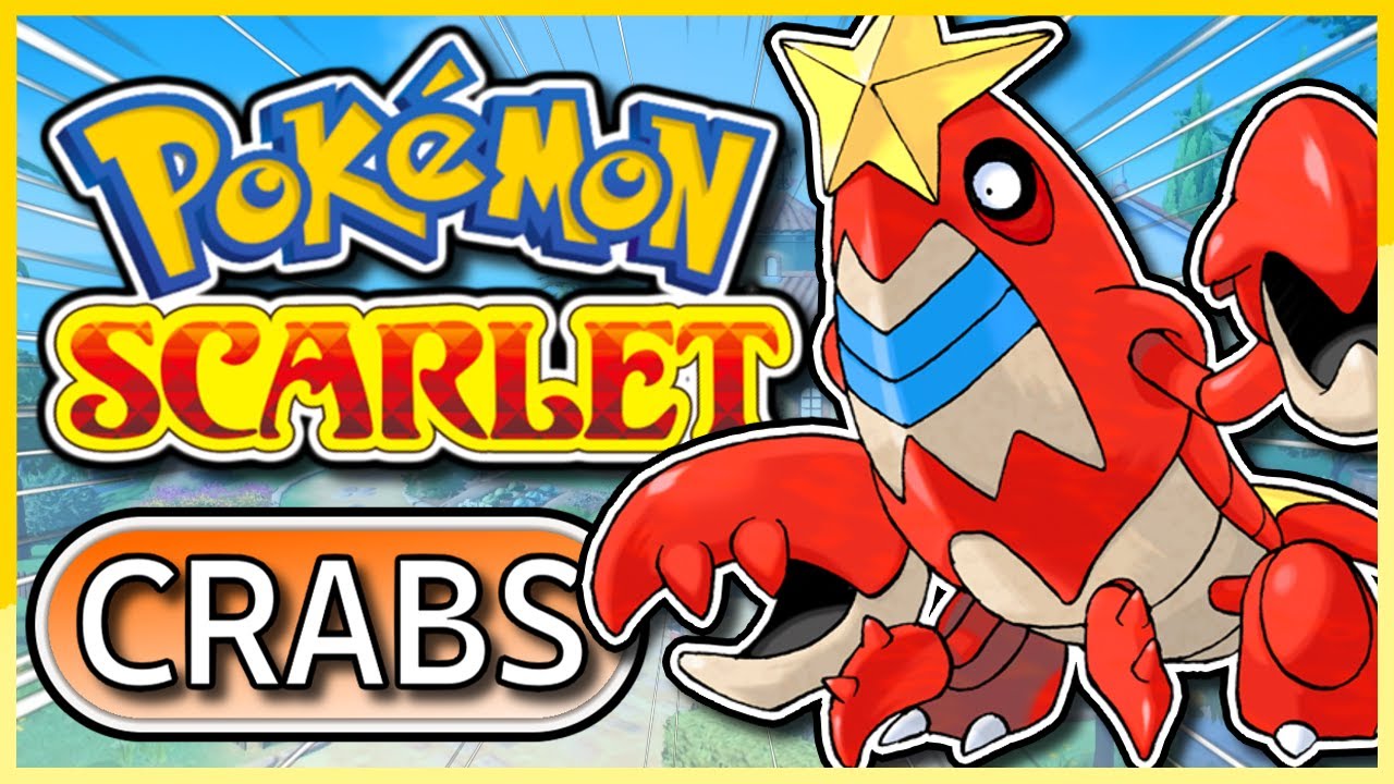 Pokémon Scarlet - Crabs ONLY - Hardcore Nuzlocke